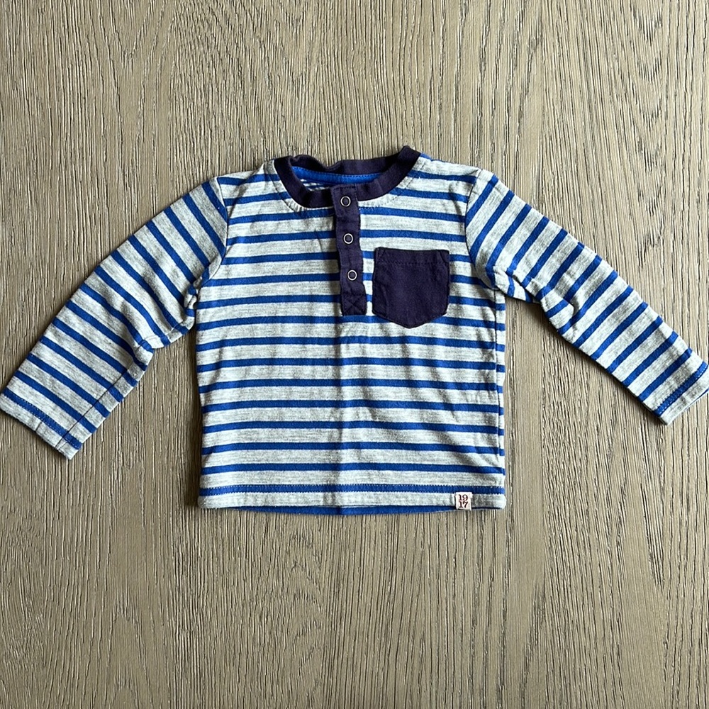 SOVEREIGN CODE KIDS STRIPED LONG SLEEVE SHIRT